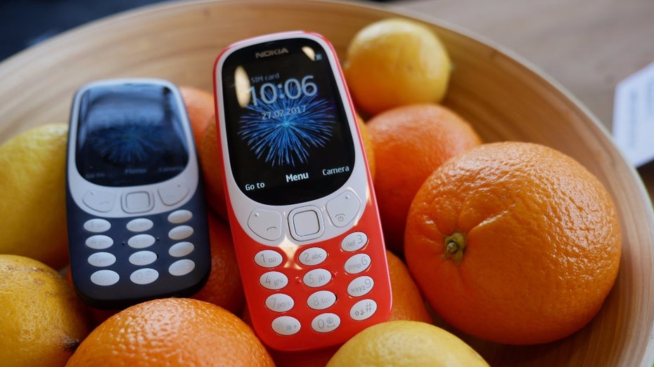 Das Nokia 3310 (2017). (Foto: t3n)