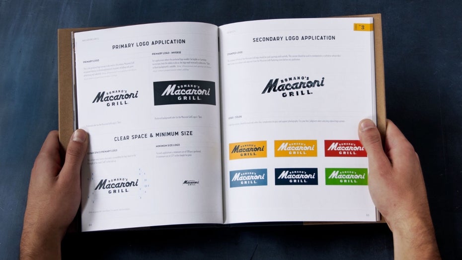 Beispiele für beeindruckende Styleguides. (Foto: superbigcreative.com) 7 Beispiele für einen perfekten Styleguide