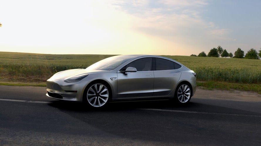 Teslas Model 3. (Foto: Tesla) Tesla veröffentlicht großes Update für alle Modelle