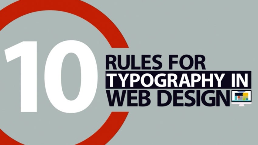 Typografie-Regeln im Web-Design: Youtube-Video zeigt, worauf du achten solltest Typografie-Regeln im Web-Design: Youtube-Video zeigt, worauf du achten solltest
