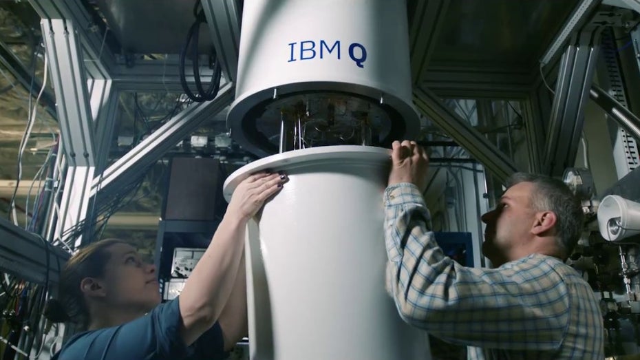 Quantencomputer von IBM. (Foto: IBM) Fraunhofer bringt IBM-Quantencomputer nach Baden-Württemberg