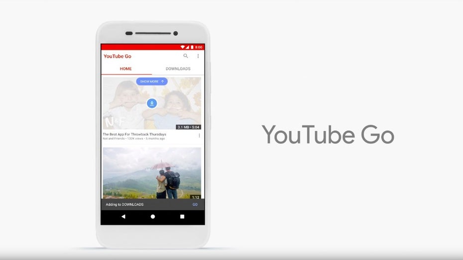 Youtube Go ist eine der optimierten Apps. 