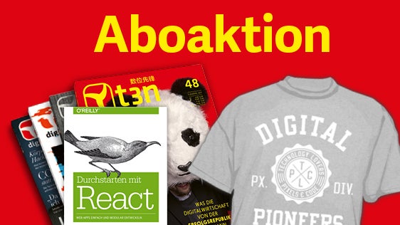 „Durchstarten mit React“ – jetzt 30x im t3n-Bundle „Durchstarten mit React“ – jetzt 30x im t3n-Bundle