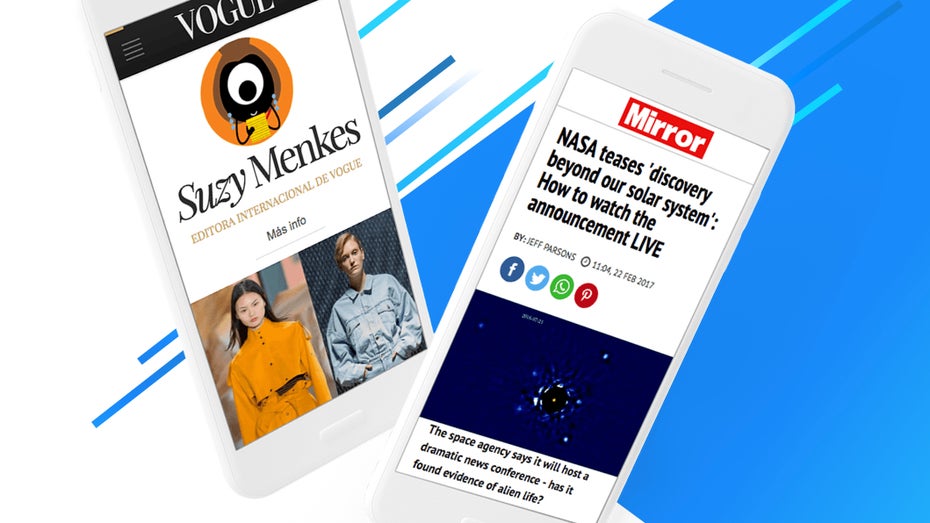 AMP: Es geht um Marktanteile. (Grafik: Shutterstock/Falara) Kontroverse um AMP: Was spricht gegen Googles Technologie?
