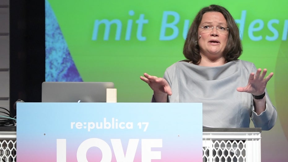 Das schlägt Arbeitsministerin Nahles als Alternative zum Grundeinkommen vor