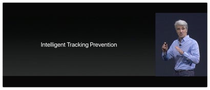 Safari bekommt ein Autoplay-Blocking und Verhindert das Werbetracking. (Screenshot: Apple)