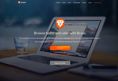Browser-Startup Brave