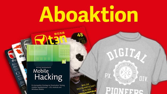 Wie sicher ist die App? – t3n-Abo inklusive „Mobile Hacking” Wie sicher ist die App? – t3n-Abo inklusive „Mobile Hacking”