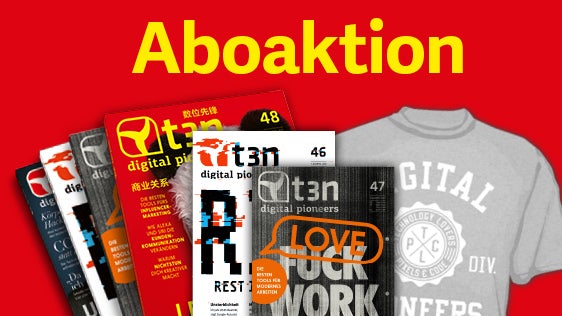 t3n-Abo inklusive 2 Gratis-Ausgaben t3n-Abo inklusive 2 Gratis-Ausgaben