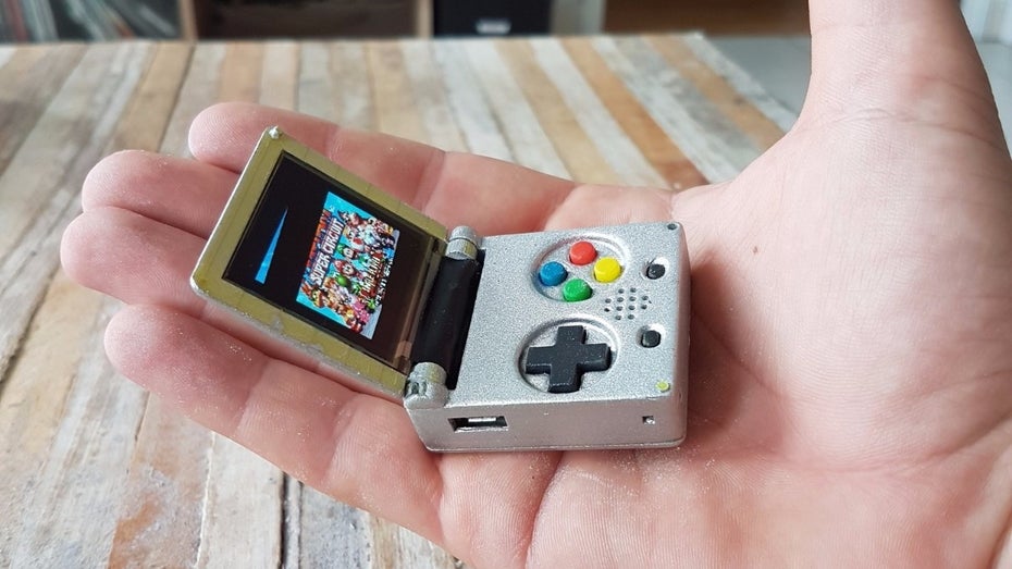 Open-Source-Gameboy: Die wohl kleinste Spielkonsole der Welt Open-Source-Gameboy: Die wohl kleinste Spielkonsole der Welt