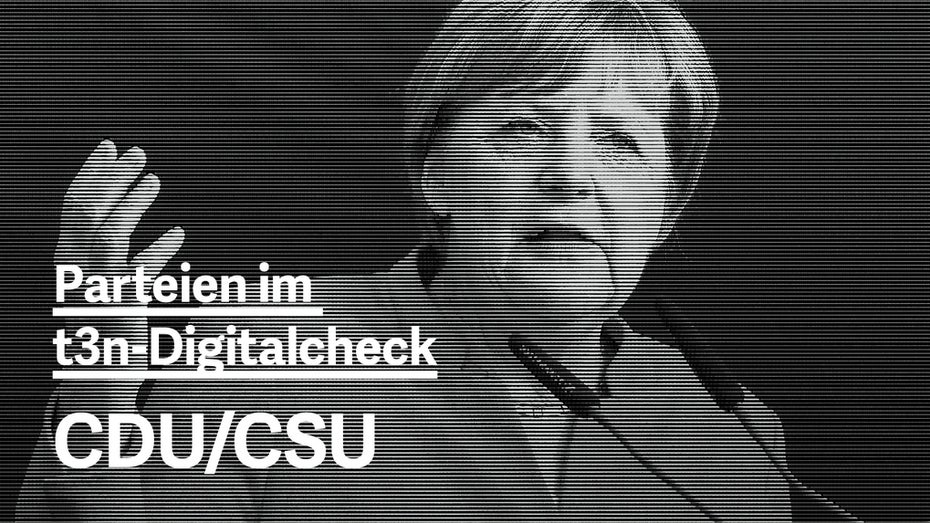 Wahlprogramm im Digitalcheck: Was wollen CDU/CSU?