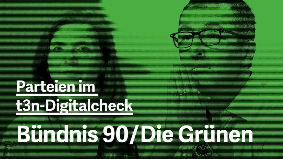 Wahlprogramm im Digitalcheck: Was will das Bündnis 90/Die Grünen?
