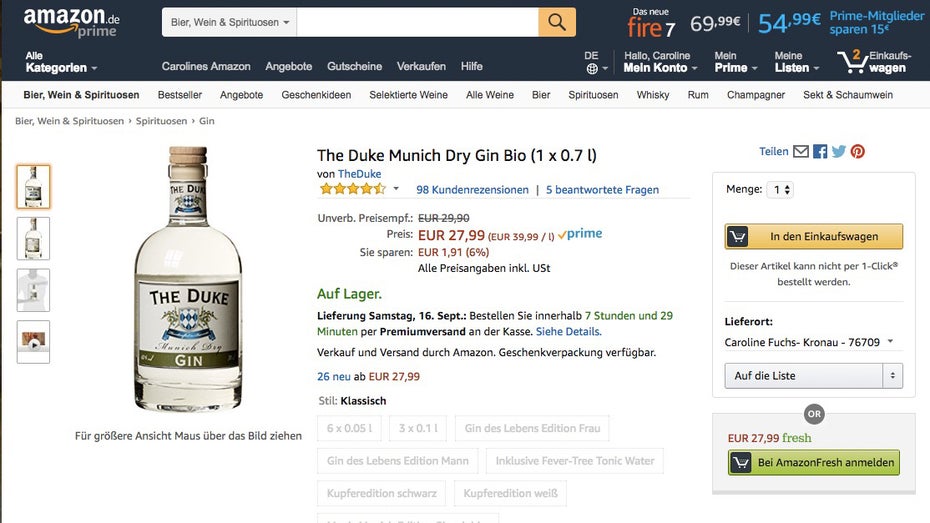 Erste Schritte zur optimalen Produktdetailseite bei Amazon
