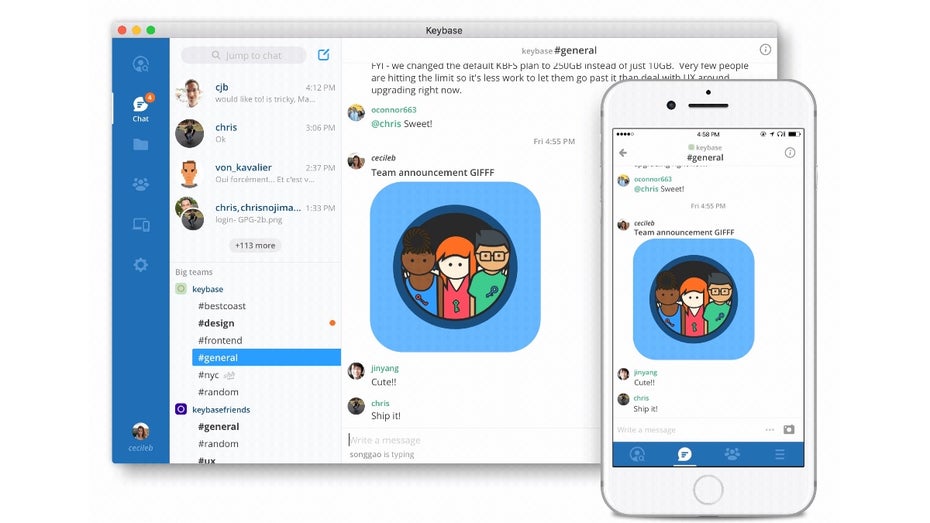 Slack-Alternative von Keybase ist Open Source und verschlüsselt