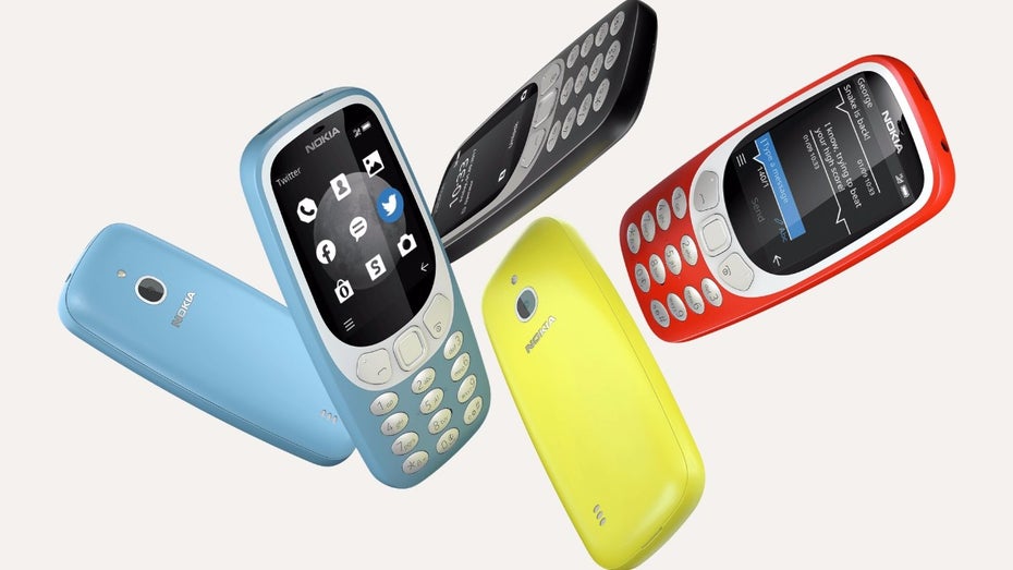 Nokia 3310 3G: Neuauflage des Kulthandys mit UMTS-Modem vorgestellt