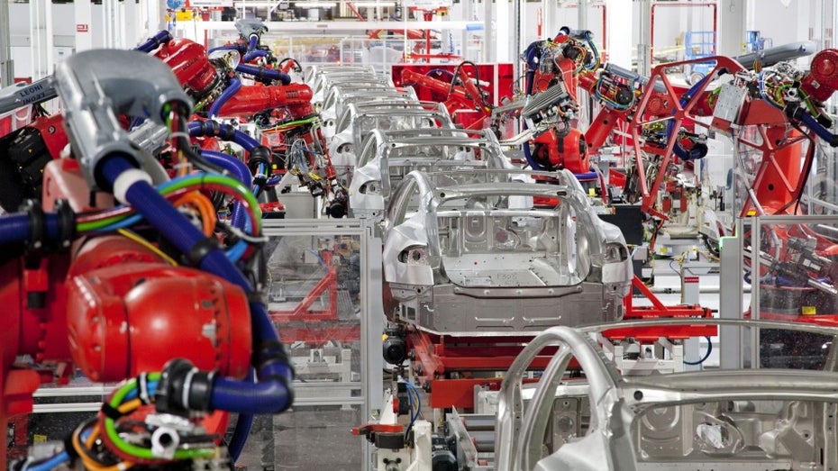 (Foto: Tesla) Wegen Coronavirus-Krise: Tesla stoppt Produktion