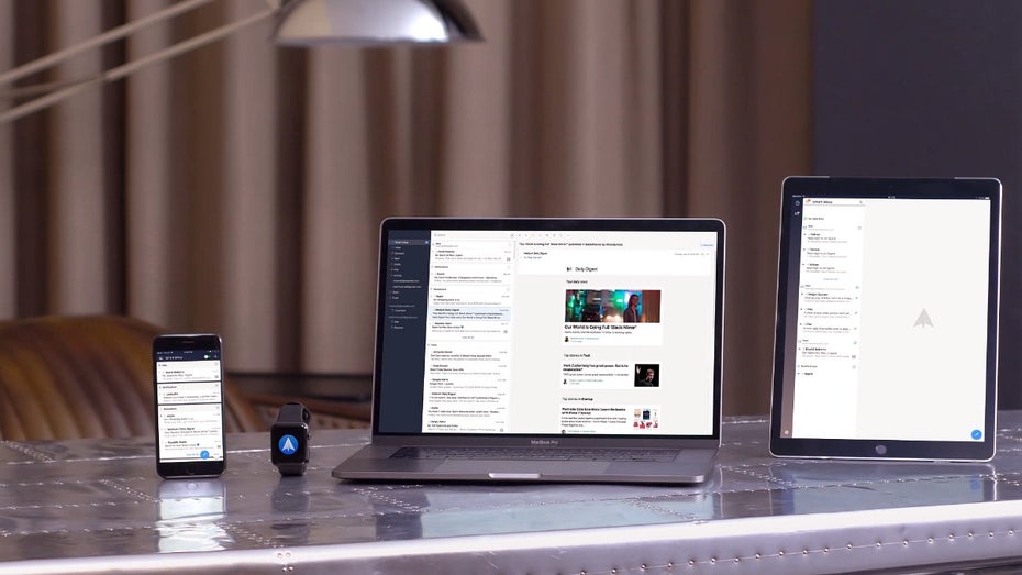 Den Mail-Client Spark gibt es neben dem Mac auch für iOS – eine Android-Version soll in Arbeit sein. (Foto: Readdle)