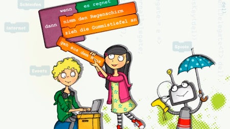 Mit Drachen und Robotern: Dieses Buch bringt euren Kindern das Programmieren bei