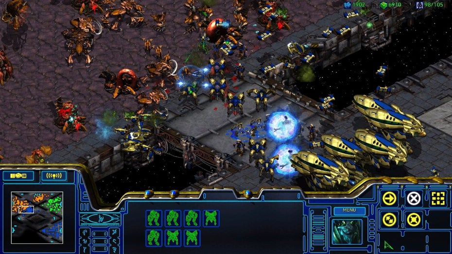 Microsoft wollte Blizzard schon mehrfach aufkaufen. Das Studio produzierte unter anderem den Echtzeitstrategie-Hit Starcraft. (Screenshot: Blizzard) Ex-Manager verrät: Microsoft wollte Blizzard schon häufiger kaufen