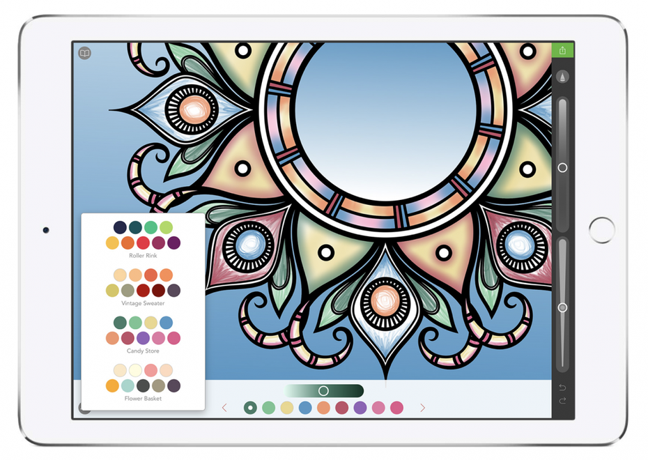 Zeichnen auf dem iPad mit Pigment (Screenshot: t3n)