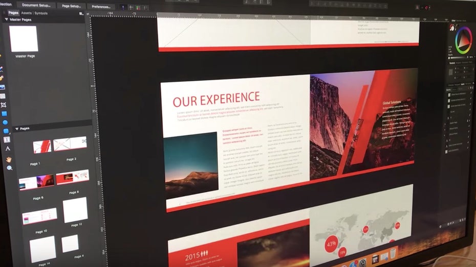 (Screenshot: Youtube / Serif) Affinity Publisher: Neuer Indesign-Killer in den Startlöchern