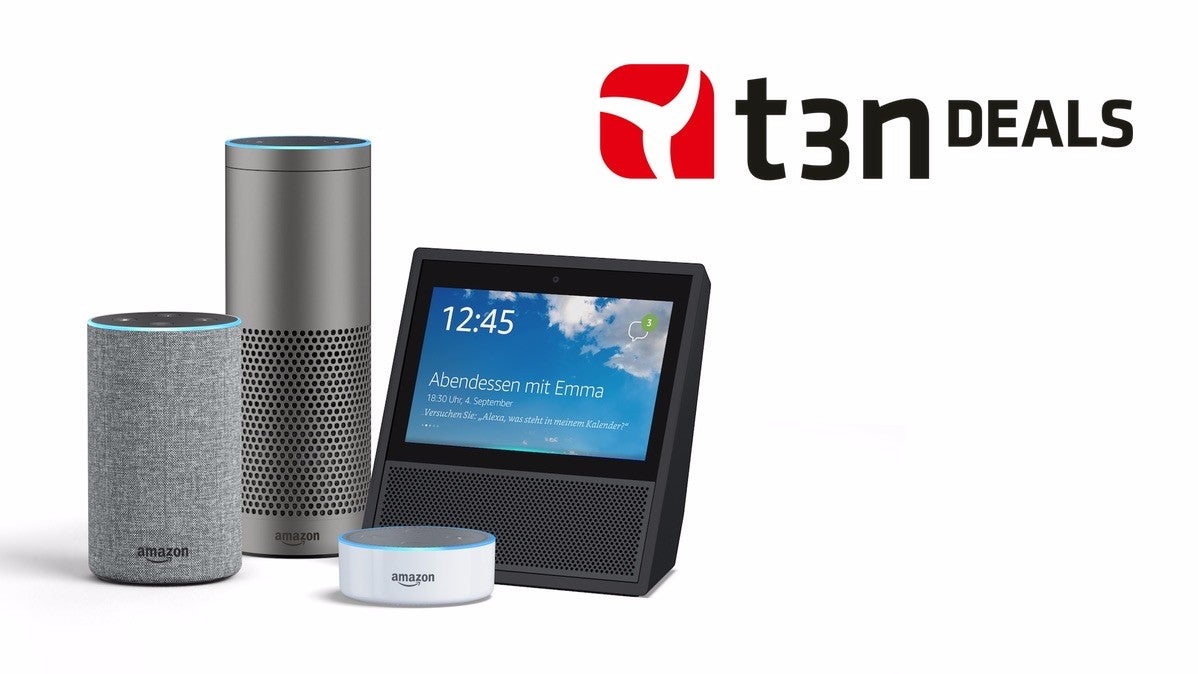 t3n-Deal des Tages: Amazon Echo in vielen Varianten bis zu 75 Euro günstiger t3n-Deal des Tages: Amazon Echo in vielen Varianten bis zu 75 Euro günstiger