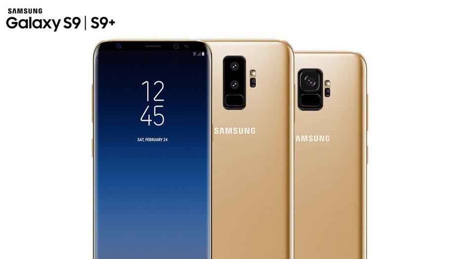 Samsung Galaxy S9 und S9 Plus in Gold. (Bild: Samsungmobile.News)