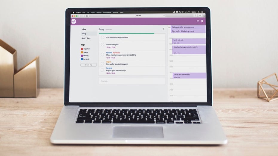 Neue Getting-Things-Done-App vereint To-do-Liste, Kalender und Timer Neue Getting-Things-Done-App vereint To-do-Liste, Kalender und Timer