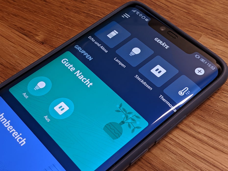 Alexa unterstützt die Steuerung verschiedener Smart-Home-Produkte. (Foto: t3n)