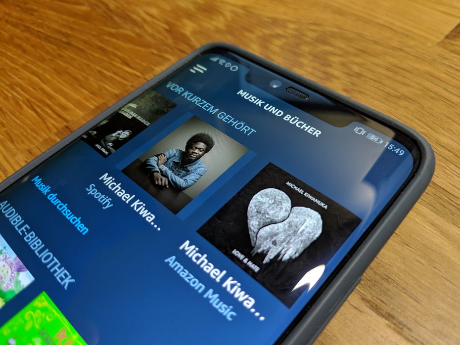 Amazon Echo: Per Alexa-Sprachbefehl könnt ihr diverse Musikdienste steuern. (Foto: t3n.de)