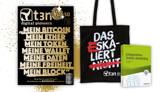 t3n-Abo inklusive Online-Marketing-Fachbuch von Haufe t3n-Abo inklusive Online-Marketing-Fachbuch von Haufe