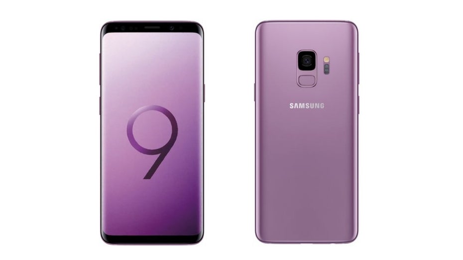 Das Samsung Galaxy S9 in Lilac Purple. (Bild: Evleaks)