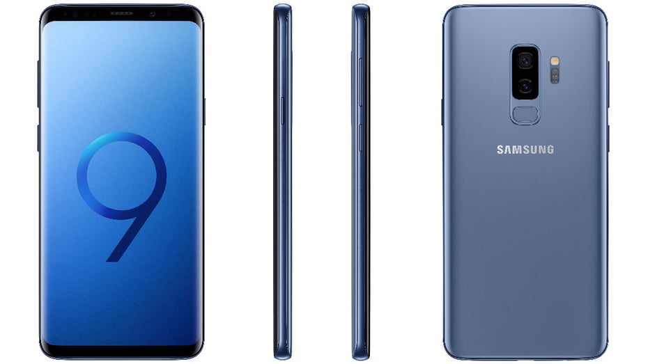 Samsung Galaxy S9 Plus in Coral Blue. (Bild: Samsung)