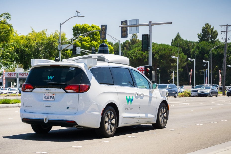 Selbstfahrendes Auto von Waymo