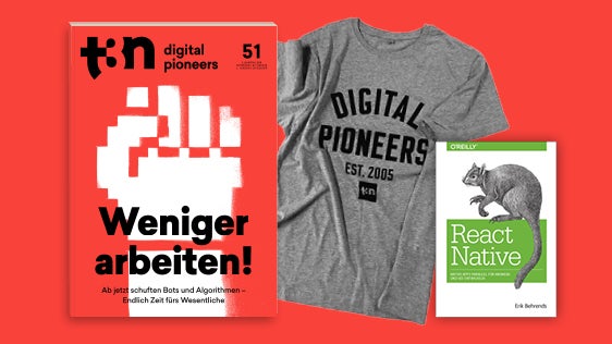 O’Reilly-Fachbuch „React Native“ – 30x im Abo-Bundle O’Reilly-Fachbuch „React Native“ – 30x im Abo-Bundle