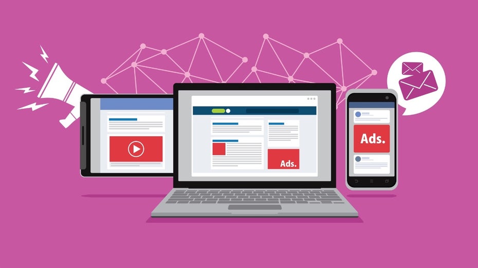 (Grafik: Aa Amie / Shutterstock) Targetmedium vs. Massenmedium: Wie man Werbewirkung valide vergleicht