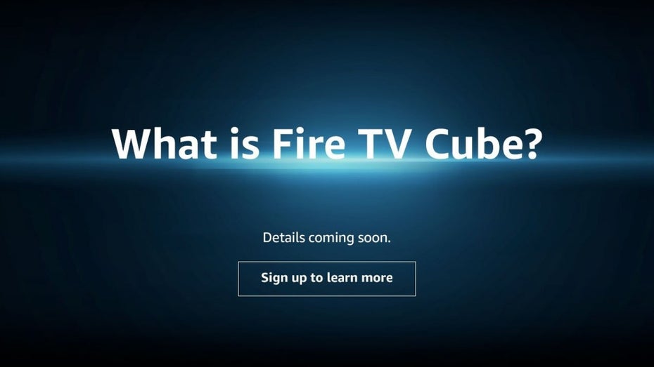 Fire TV Cube: Amazon lässt Videostreaming-Stick mit Echo und Alexa verschmelzen
