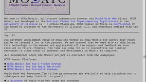 Mosaic Browser: Die Revolution des Internets begann vor 25 Jahren