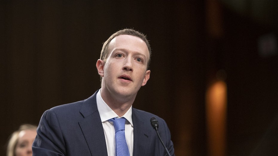 Facebook-Chef Mark Zuckerberg bei der Anhörung vor dem US-Senat. (Foto: dpa) Aufwind durch Reels: Facebook-Chef Zuckerberg ist jetzt über 100 Milliarden schwer