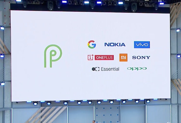 Alle Hardware-Partner für die Android-P-Beta. (Screenshot: Google)