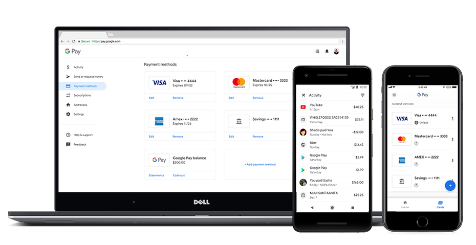 Google Pay gibt es für Smartphones und den Desktop. (Bild: Google)