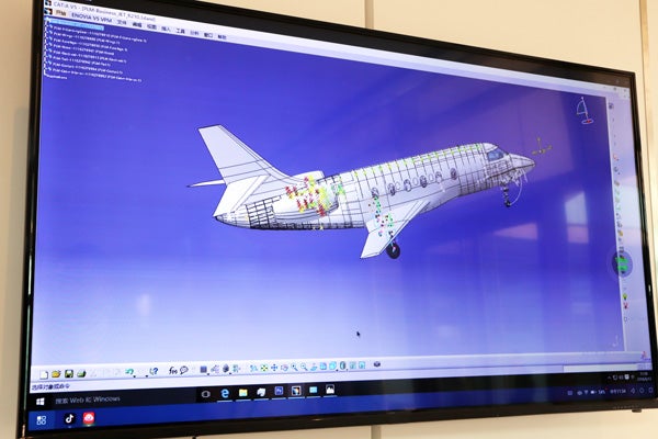 Mithilfe der Cloud-PC-App und Windows 10 lassen sich sogar CAD-Anwendungen auf Smartphones ausführen. (Foto: Notebookitalia)