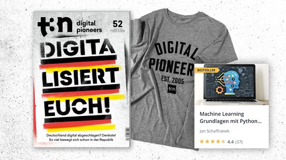 t3n-Abo plus Udemy-Kurs „Machine-Learning-Grundlagen mit Python inkl. AI-Einführung“ t3n-Abo plus Udemy-Kurs „Machine-Learning-Grundlagen mit Python inkl. AI-Einführung“