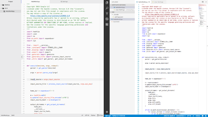 Beide Texteditoren in einem hellen Design. Links Atom, rechts VS Code. (Screenshot: t3n.de)