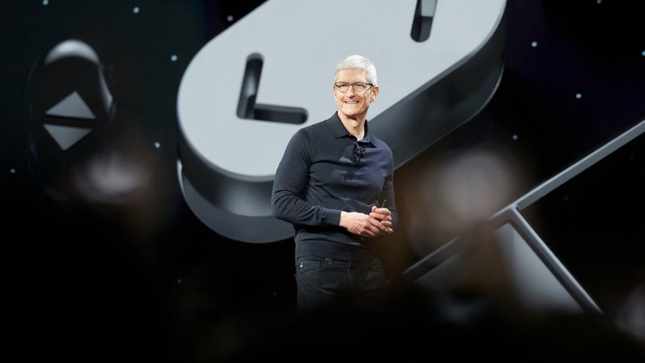 Apple-CEO Tim Cook. (Foto: Apple) Apple: Weniger Neueinstellungen geplant