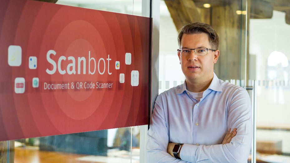 Frank Thelen will seine Scanner-App für Millionen verkaufen Frank Thelen will seine Scanner-App für Millionen verkaufen