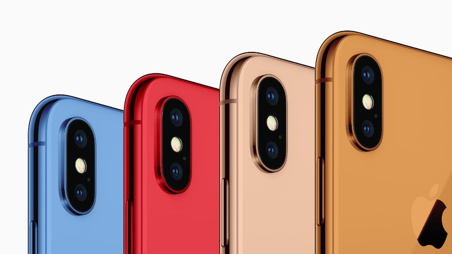 Das 6,1-Zoll-iPhone soll in neuen Farben erscheinen. (Bild: 9to5Mac)