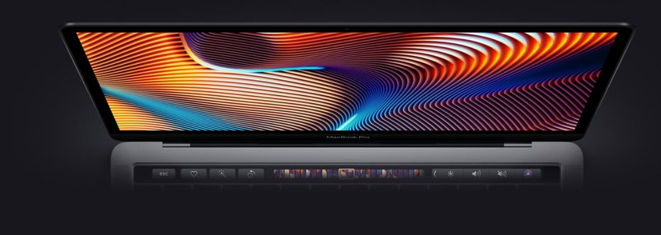 Das neue Macbook Pro 2018 kommt mit True-Tone-Display (Bild: Apple)