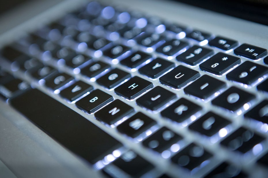 Apple Macbook Pro Tastatur. (Foto: dpa)