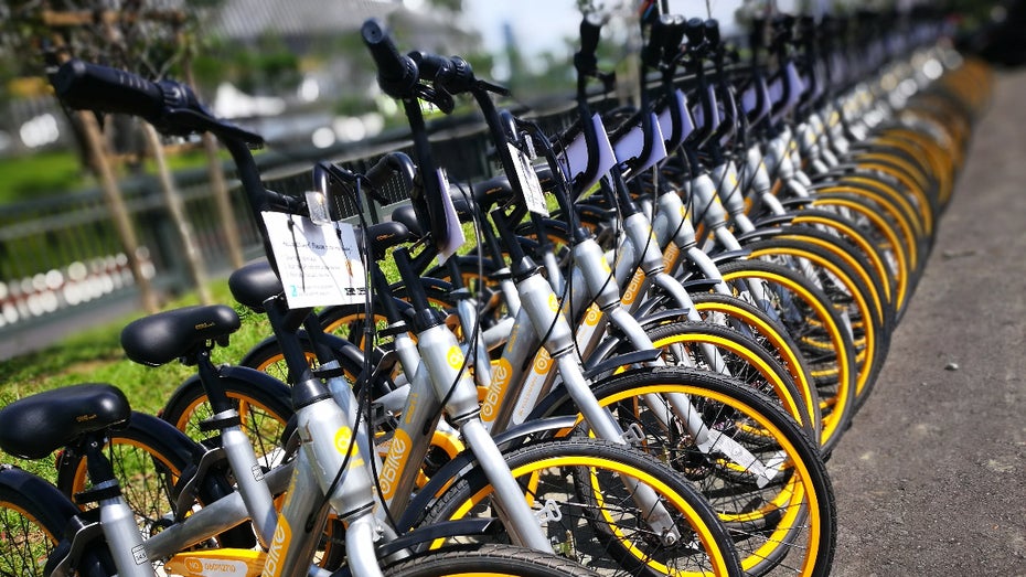 Obike: Fahrrad-Startup hinterlässt Schulden und tausende gelbe Räder